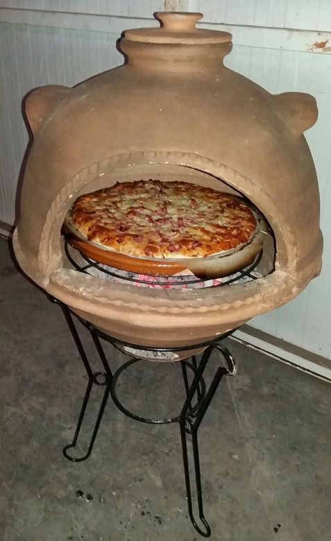 Barbacoa-horno desmontable alfarería Paco Moveros