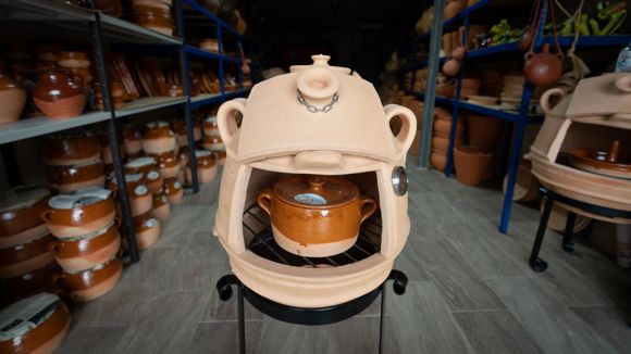 Barbacoa horno para carbón vegetal