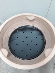 Plancha de porcelana para el carbón