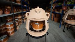 Barbacoa horno para carbón vegetal