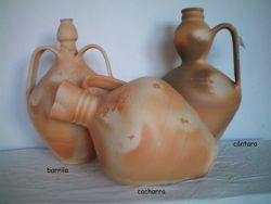 Fotografía: Barrila, cacharra y cántaro de moveros