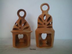 Fotografía: Faroles de alfarería paco moveros