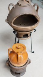Fotografía: Anafre y barbacoa-horno desmontable de Moveros