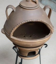 Barbacoa horno desmontable alfarería paco moveros